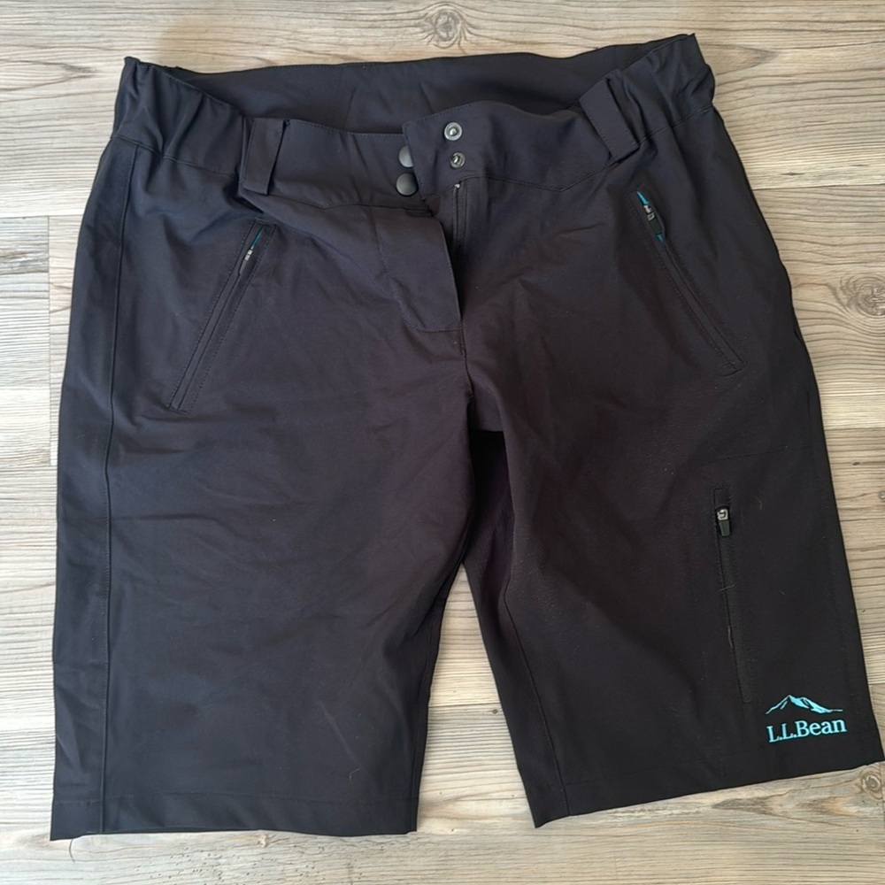 Camaro L.L. Bean Black Performance Water Sports Shorts Mens Small Sailing Paddle